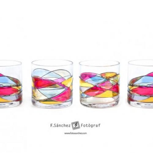 Fotografía comercial F.Sánchez Fotògraf para Antoni Barcelona Glass - vasos whisky